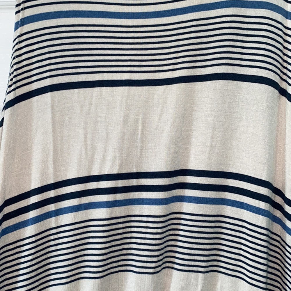 Chaser Striped Drawstring Mini Dress - Picture 4 of 5